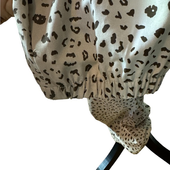 Belted Animal Print Pants by The Limited - Picture 4 of 12